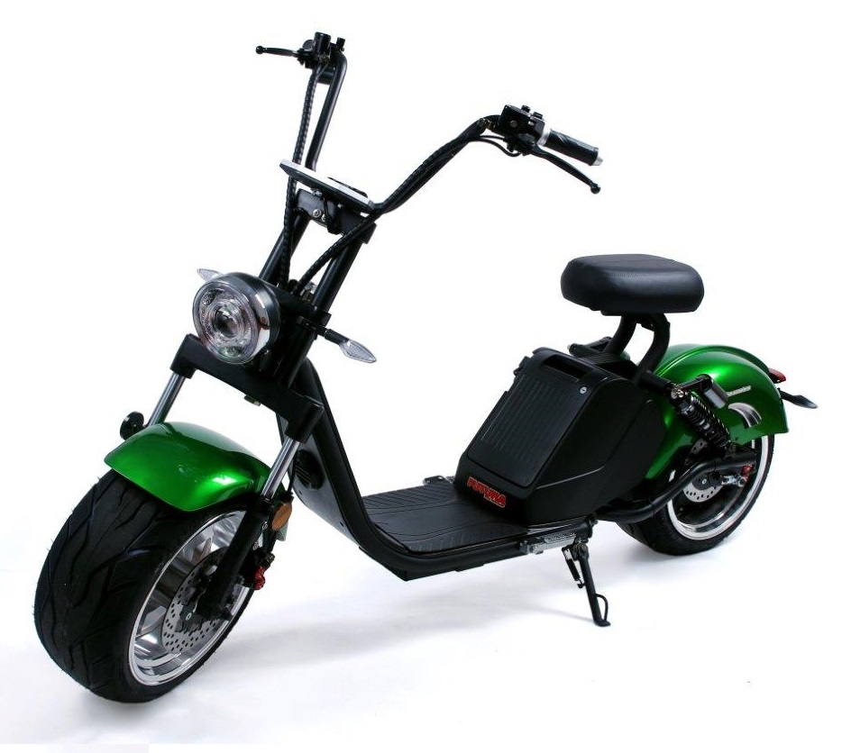 Nitro scooters Classic 1000 Plus SL - černá, Zelená