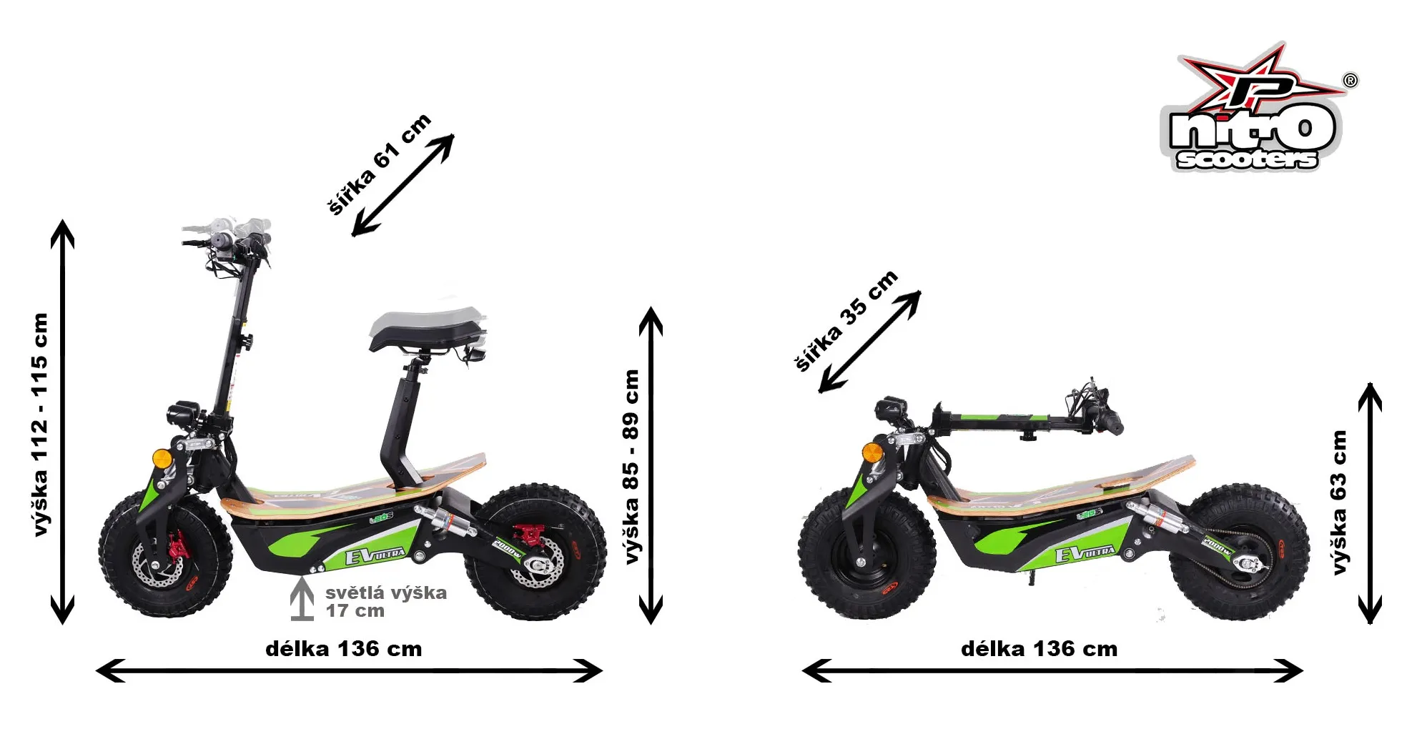 Elektrokoloběžka Monster 1000 SL - 3