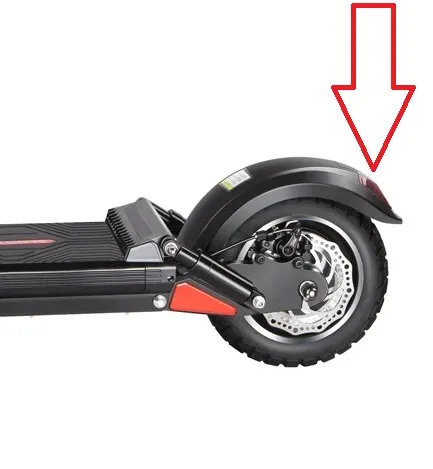 Zadní světlo - Rider 800 Pro