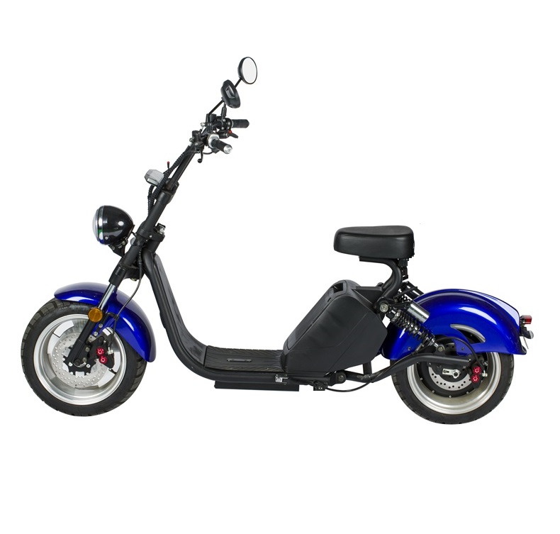 CLASSIC 3500 EEC elektro moped - modrá