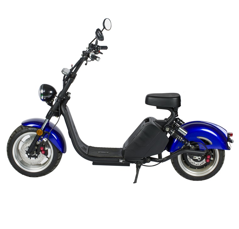 Elektro moped Classic 3500 Plus EEC - modrá