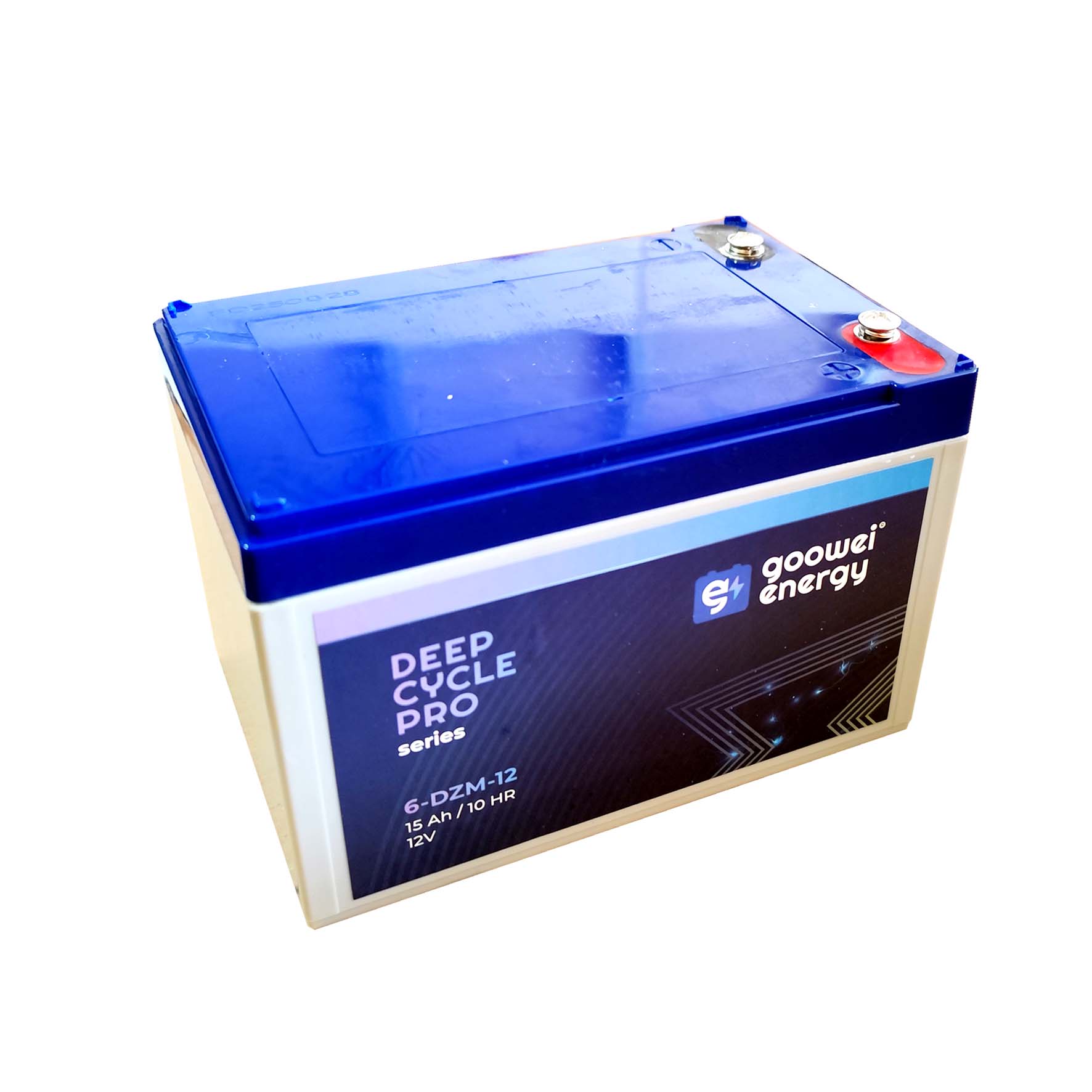Baterie 12V 15Ah Goowei, olověná