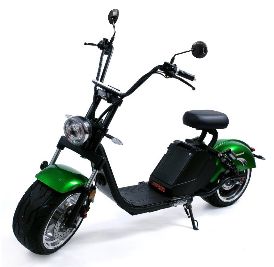 Elektro moped Classic 3500 Plus EEC - zelená