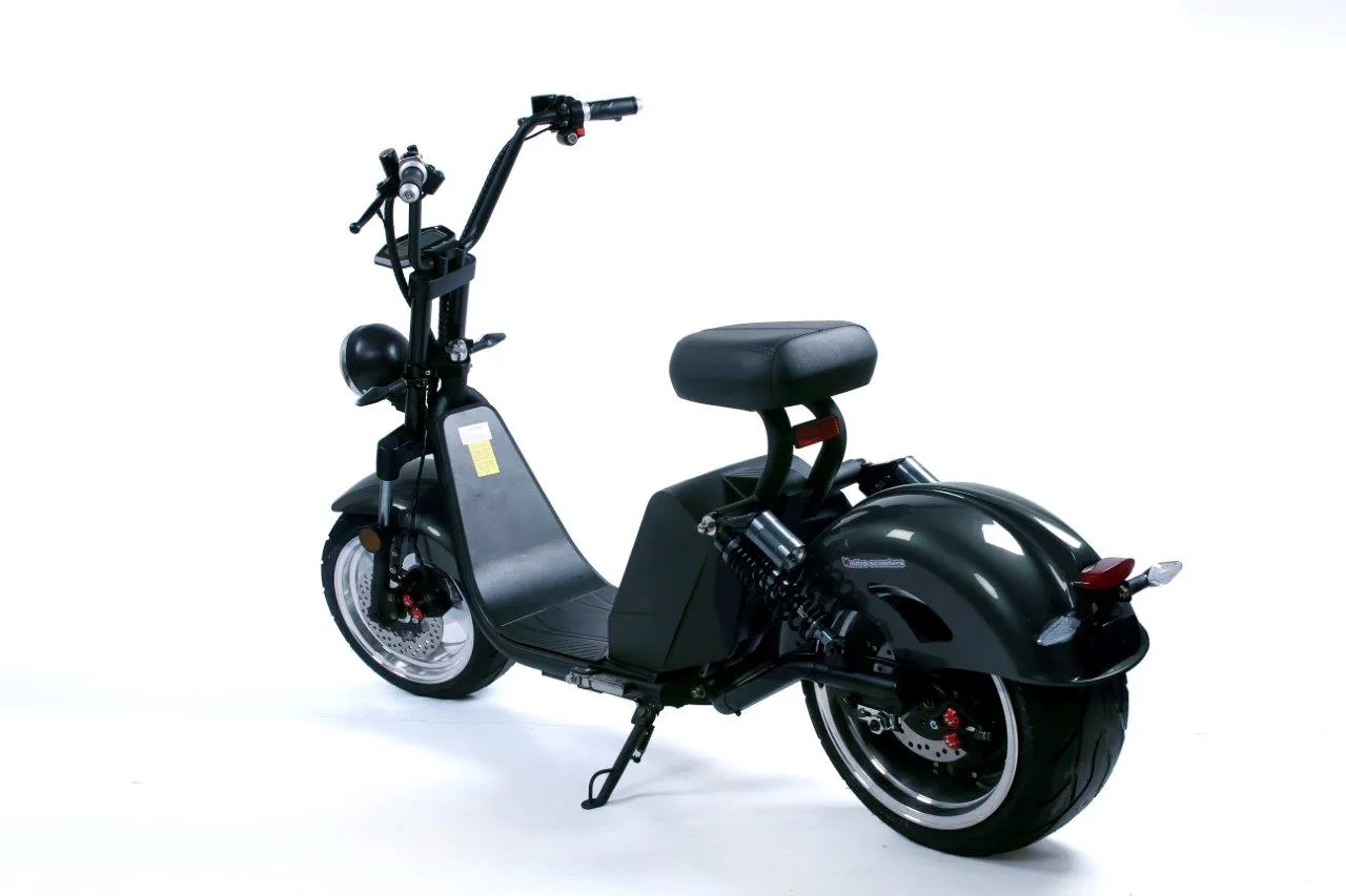 Elektro moped Classic 3500 Plus EEC – černá - 4