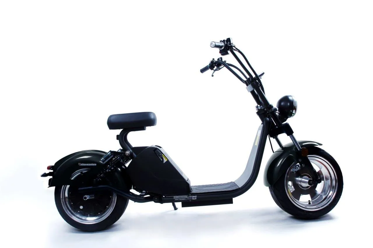 Elektro moped Classic 3500 Plus EEC – černá - 6