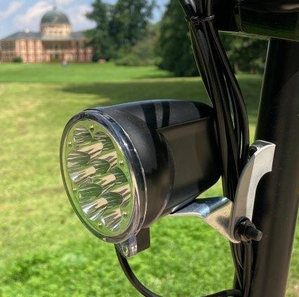 Přední LED světlo 48V - XE/C V2, bez držáku (černé)