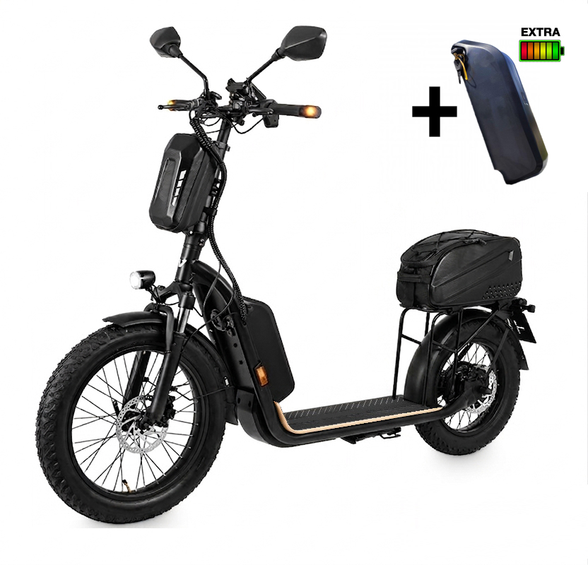 X1000 PRO SL elektro koloběžka (50Ah), sedlo zdarma